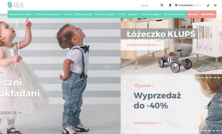 Akcesoria dla dzieci E-KIDI.pl