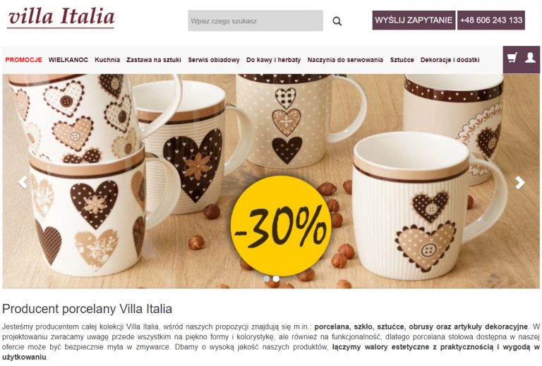 Sklep internetowy VillaItalia.pl